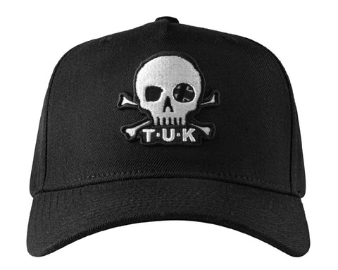 Black Skull Logo Hat