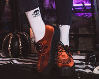 Burnt Orange Velvet Viva Mondo Creeper