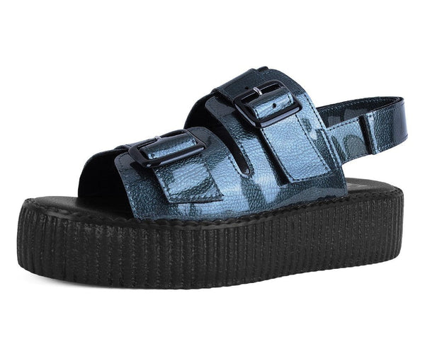 Grey 2025 patent sandals