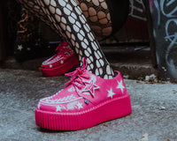 Pink & White Star Viva Mondo Creeper