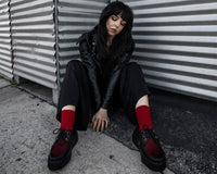 Black Fishnet Viva Mondo Creeper