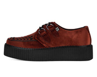 Burnt Orange Velvet Viva Mondo Creeper