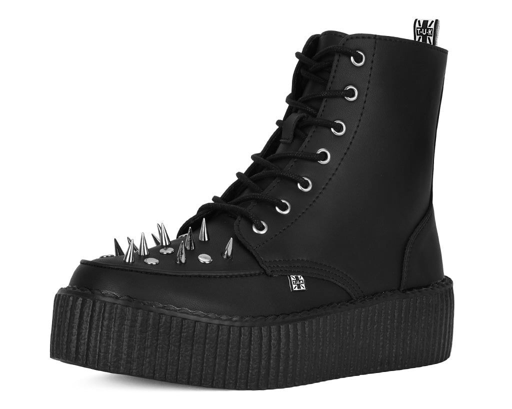 Black TUKskin Spiked Viva Mondo Boot