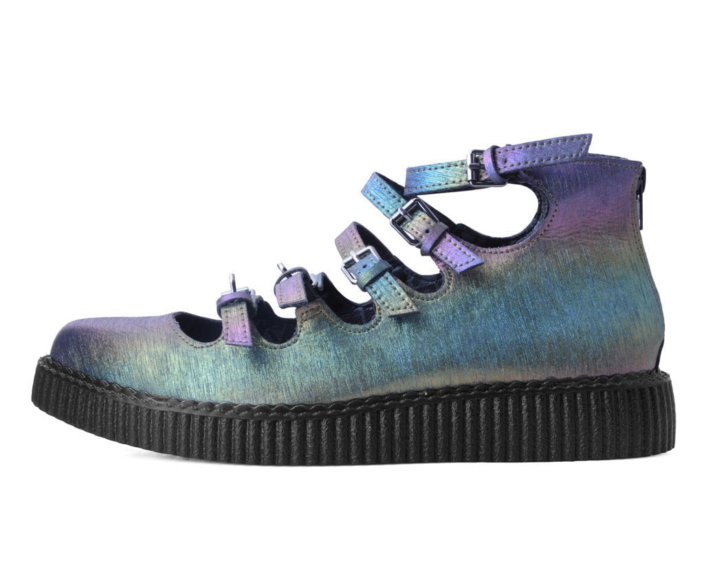 Midnight Chameleon Multi-Strap Mary Jane, T.U.K. Footwear Outlet