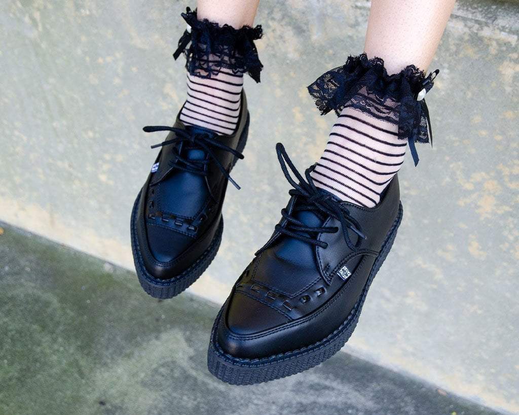 Leather lace ups