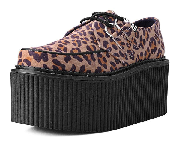 creepers shoes leopard print