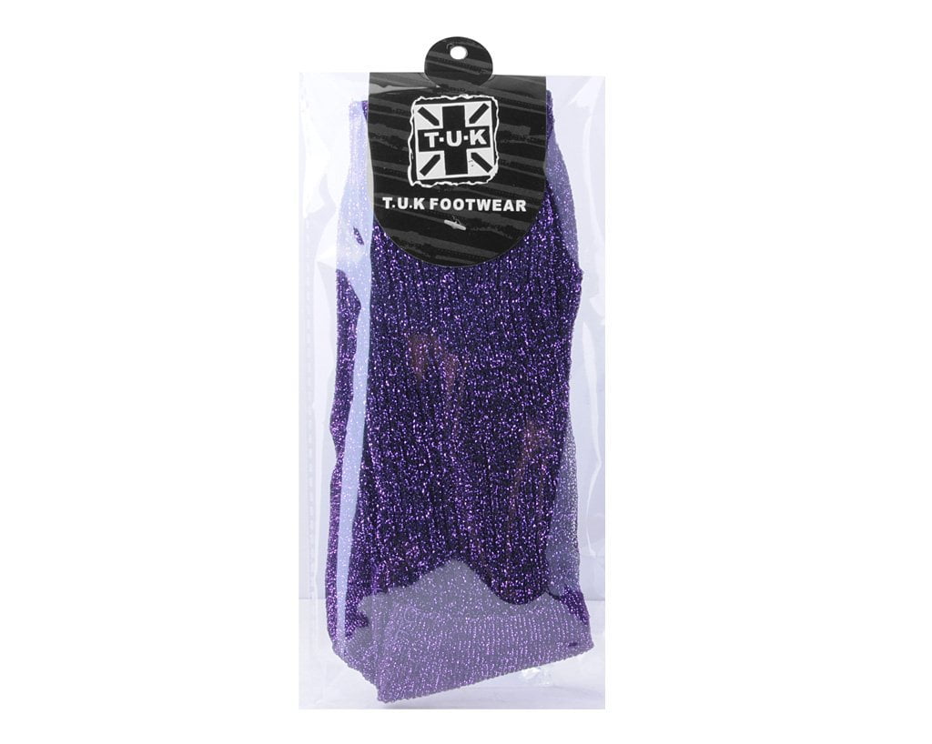 NWT Louis Vuitton Socks in Purle with Glitters