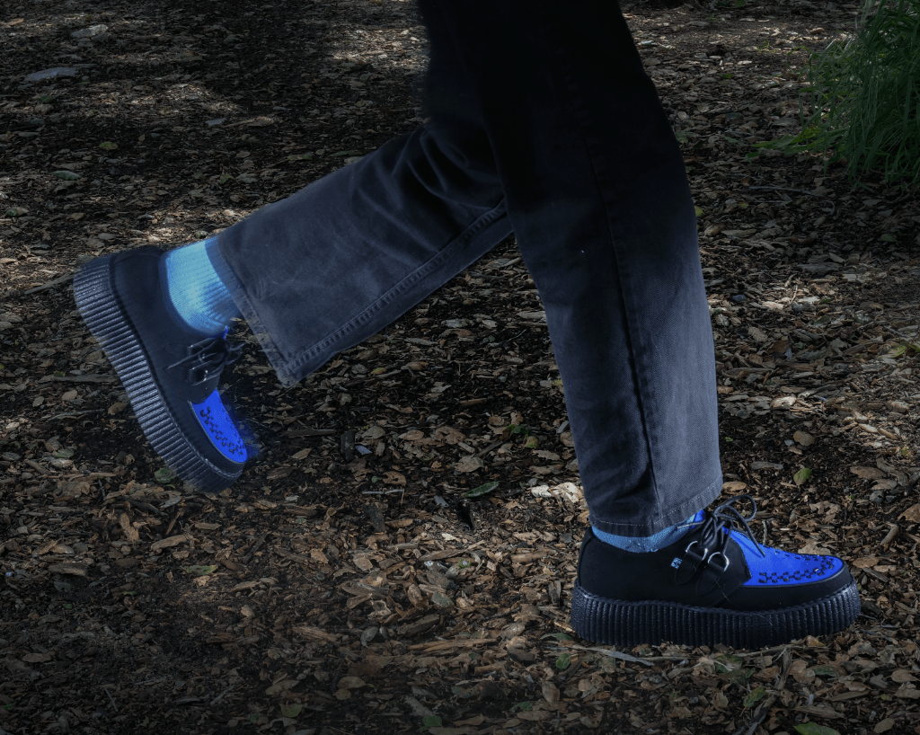 T.U.K. A8055 - Blue Black Creepers