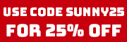 Use Code SUNNY25 for 25% off